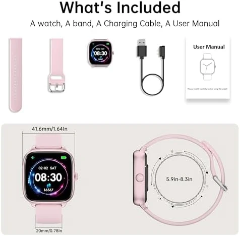 Health Fitness Tracker with Calling — Fitness Tracker, JYUAJOI