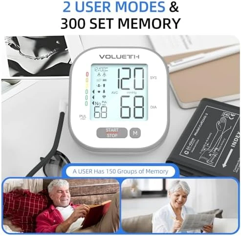 Pediatric Blood Pressure Cuff and Monitor Set — Blood Pressure Monitor, VOLUETH