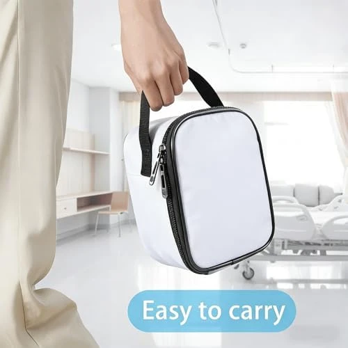 Portable Storage Organizer Bag with Handle — Blood Pressure Monitor, AJFHKJ
