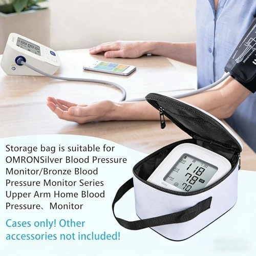 Portable Storage Organizer Bag with Handle — Blood Pressure Monitor, AJFHKJ