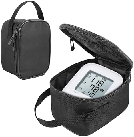 Portable Storage Organizer Bag with Handle — Blood Pressure Monitor, AJFHKJ