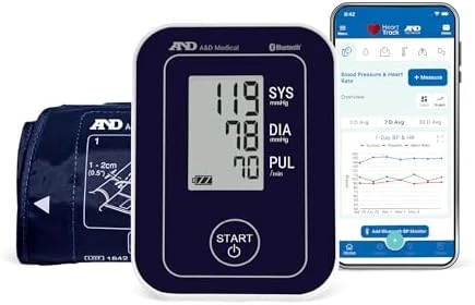 Precision Check BP Monitor with Bluetooth — Blood Pressure Monitor, A&D Medical