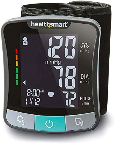 Premium Wrist Blood Pressure Monitor with Cuff — Blood Pressure Monitor, HealthSmart
