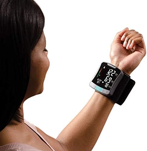 Premium Wrist Blood Pressure Monitor with Cuff — Blood Pressure Monitor, HealthSmart