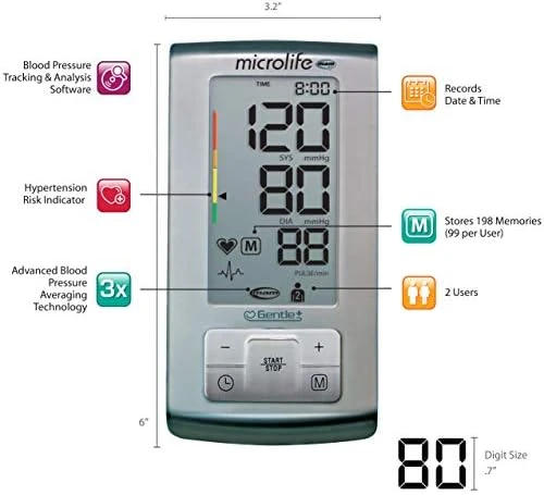 Series 600 Automatic Upper Arm Blood Pressure Monitor — Blood Pressure Monitor, Microlife