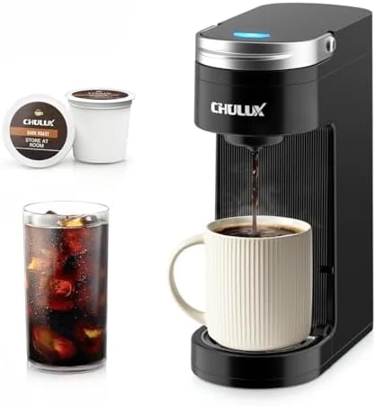 Slim Single Serve Coffee Maker for K Cup Pod — Coffee Maker, CHULUX