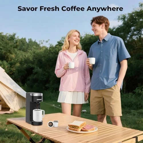 Slim Single Serve Coffee Maker for K Cup Pod — Coffee Maker, CHULUX