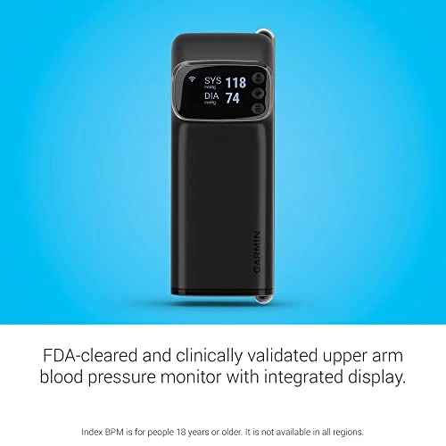 Smart Scale and Blood Pressure Monitor Bundle — Blood Pressure Monitor, Garmin