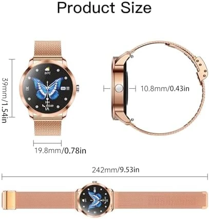 Smart Watch for Women, 1.27" AMOLED — Fitness Tracker, SGDDFIT
