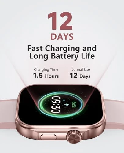 Smart Watch for Women with Blood Pressure Monitor — Fitness Tracker, SOUYIE