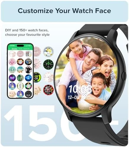Smart Watch with 150+ DIY Dials & Fitness Tracker — Fitness Tracker, ICHPULG
