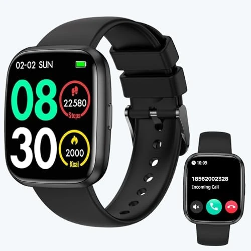 Smart Watch with Bluetooth Call and Health Monitoring — Smart Watch, EGQINR