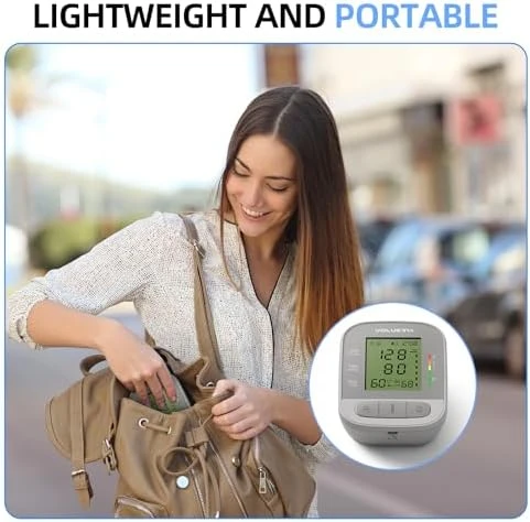 Upper Arm Blood Pressure Cuff, Blood Pressure Monitor for Kids & Adult, Small Cuff 7"-9", Medium/Large Cuff 9"-17",... — Blood Pressure Monitor, VOLUETH