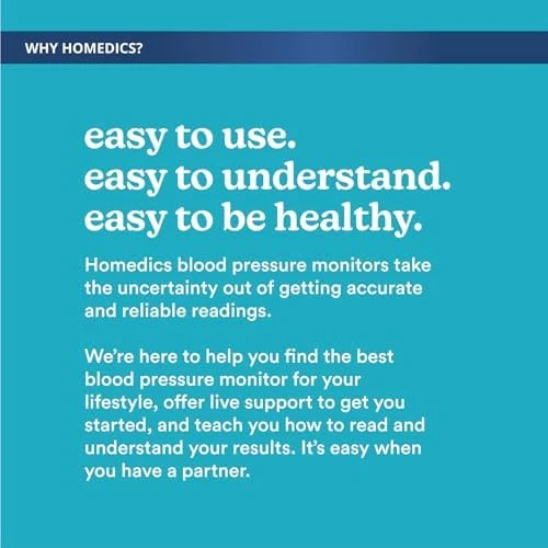 Upper Arm Blood Pressure Monitor — Blood Pressure Monitor, Homedics