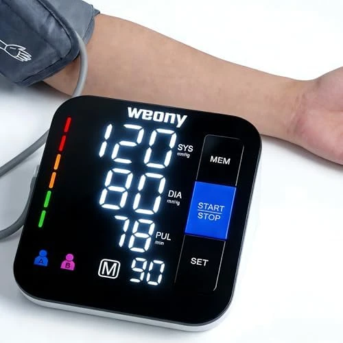 Upper Arm Blood Pressure Monitor — Blood Pressure Monitor, WEONY