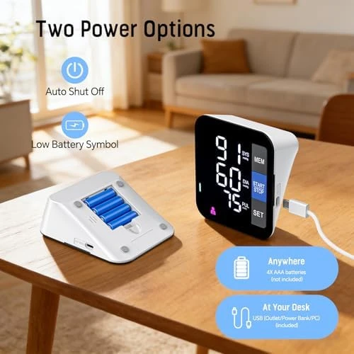 Upper Arm Blood Pressure Monitor — Blood Pressure Monitor, WEONY
