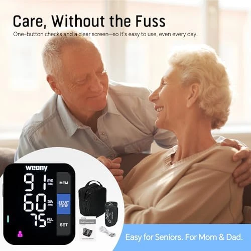 Upper Arm Blood Pressure Monitor — Blood Pressure Monitor, WEONY