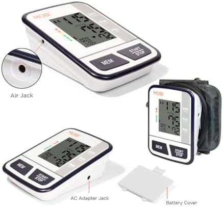 Upper-Arm Blood Pressure Monitor — Blood Pressure Monitor, MOBI