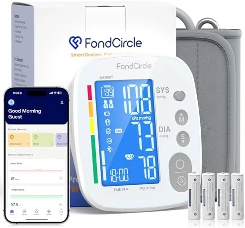 Upper Arm Blood Pressure Monitor — Blood Pressure Monitor, FondCircle