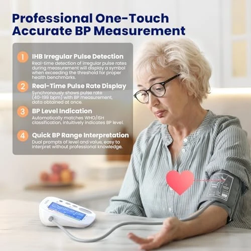 Upper Arm Blood Pressure Monitor — Blood Pressure Monitor, FondCircle