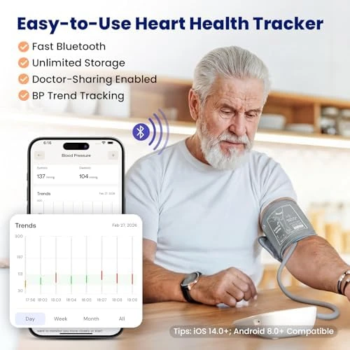 Upper Arm Blood Pressure Monitor — Blood Pressure Monitor, FondCircle