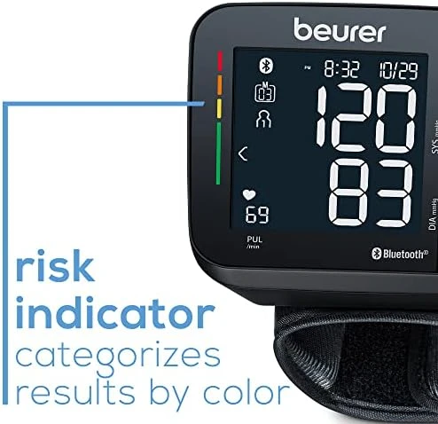 Wrist Blood Pressure Monitor with Bluetooth — Blood Pressure Monitor, Beurer