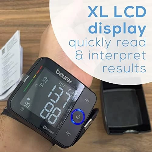 Wrist Blood Pressure Monitor with Bluetooth — Blood Pressure Monitor, Beurer