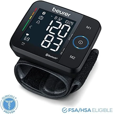 Wrist Blood Pressure Monitor with Bluetooth — Blood Pressure Monitor, Beurer