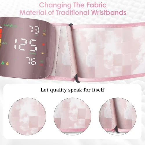 Wrist Blood Pressure Monitor with Curved Screen — Blood Pressure Monitor, GUAEVER