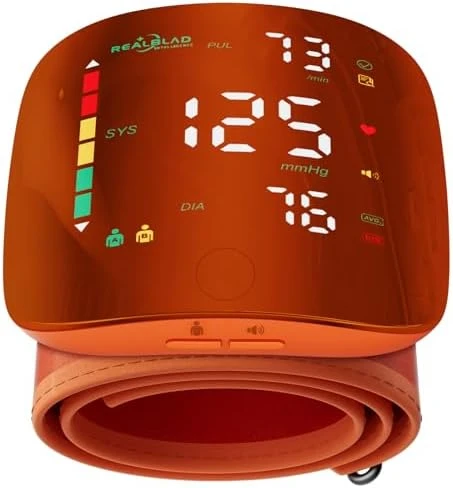 Wrist Blood Pressure Monitor with LED Touch Screen — Blood Pressure Monitor, Double love