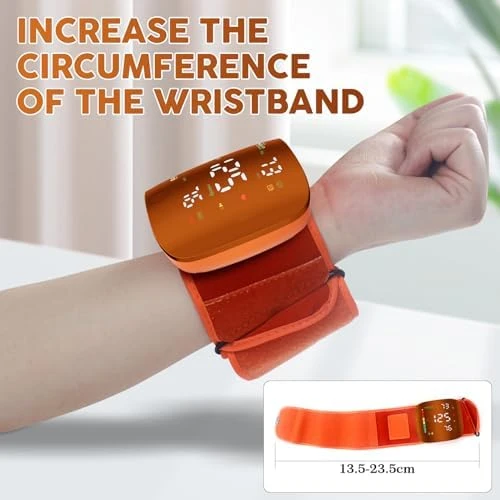 Wrist Blood Pressure Monitor with LED Touch Screen — Blood Pressure Monitor, Double love