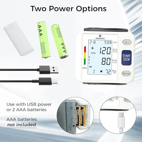 Wrist Blood Pressure Monitor — Blood Pressure Monitor, P PANACARE