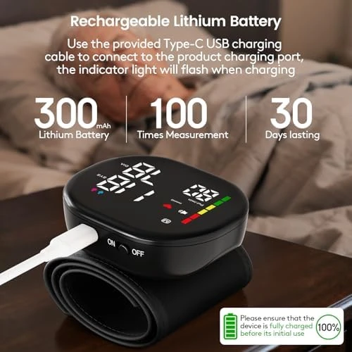 Wrist Blood Pressure Monitor — Blood Pressure Monitor, Double love