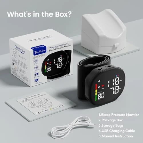 Wrist Blood Pressure Monitor — Blood Pressure Monitor, Double love