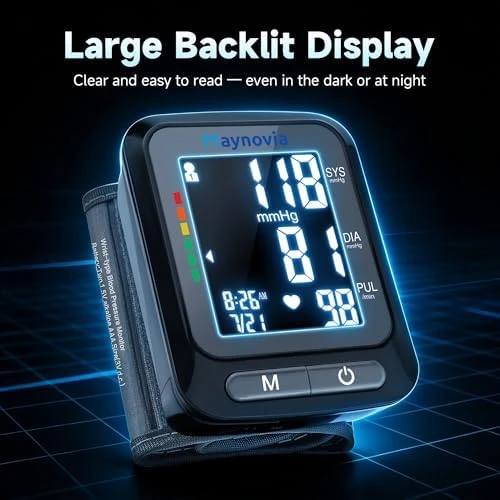 Wrist Blood Pressure Monitor — Blood Pressure Monitor, Maynovia