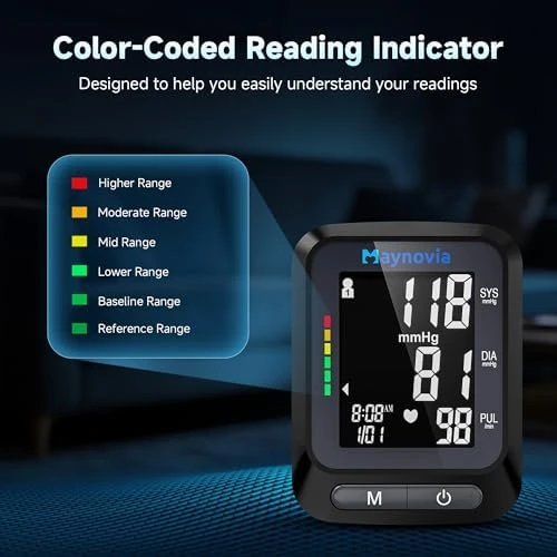 Wrist Blood Pressure Monitor — Blood Pressure Monitor, Maynovia