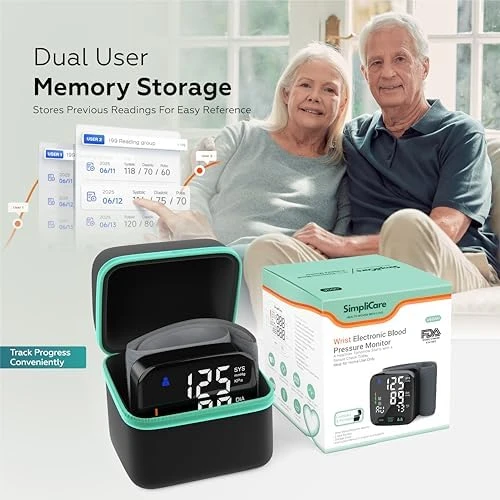 Wrist Blood Pressure Monitor — Blood Pressure Monitor, SimpliCare