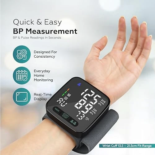 Wrist Blood Pressure Monitor — Blood Pressure Monitor, SimpliCare