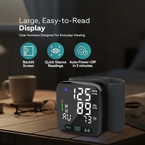 Wrist Blood Pressure Monitor — Blood Pressure Monitor, SimpliCare