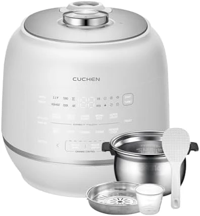 10-Cup Premium IH Pressure Rice Cooker with 316Ti Stainless Steel Inner Pot — Multicooker, Cuchen