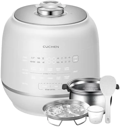 10-Cup Premium IH Pressure Rice Cooker with 316Ti Stainless Steel Inner Pot — Multicooker, Cuchen