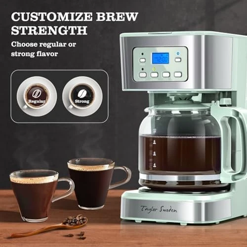 12-Cup Programmable Coffee Maker — Coffee Maker, Taylor Swoden