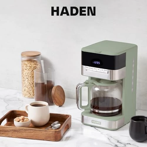12-Cup Programmable Drip Coffee Maker — Coffee Maker, Haden