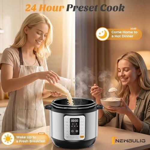 16-in-1 Electric Pressure Cooker — Multicooker, NEWBULIG