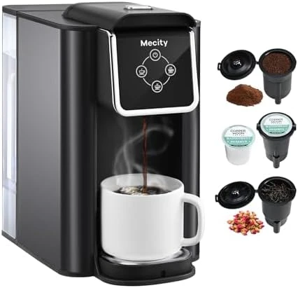 3-in-1 Single Serve Coffee Maker — Coffee Maker, Mecity