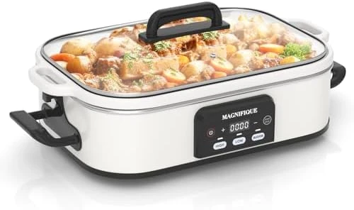 4 Quart Casserole Digital Slow Cooker — Multicooker, Magnifique