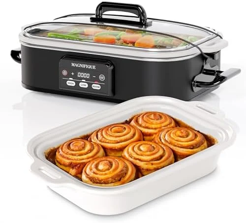 4 Quart Casserole Digital Slow Cooker — Multicooker, Magnifique