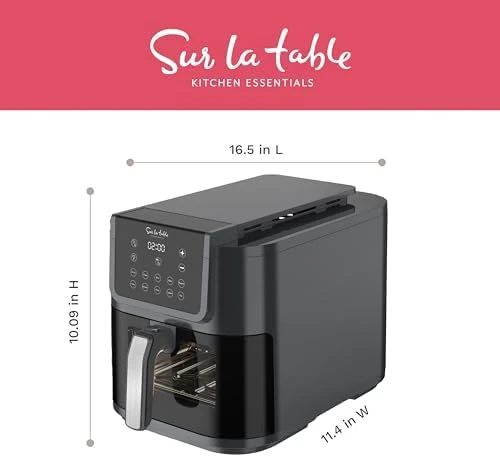 5-in-1 Compact 8-Quart Basket Air Fryer with Window — Air Fryer, SUR LA TABLE