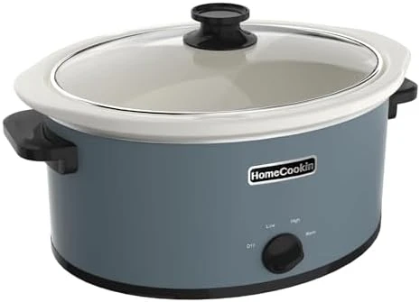 7-Quart Programmable Slow Cooker with Timer and Keep Warm — Multicooker, HOMECOOKIN