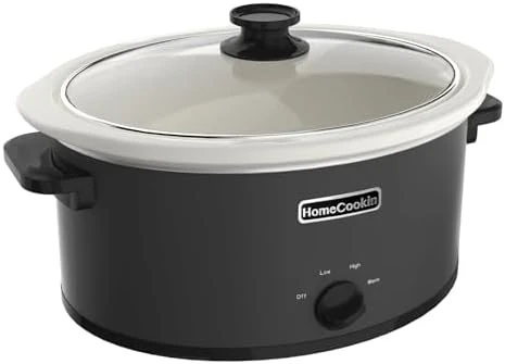7-Quart Programmable Slow Cooker with Timer and Keep Warm — Multicooker, HOMECOOKIN